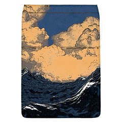 Waves Aesthetic Ocean Retro Sea Vintage Removable Flap Cover (l) by Salman4z