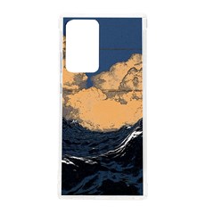 Waves Aesthetic Ocean Retro Sea Vintage Samsung Galaxy Note 20 Ultra Tpu Uv Case by Salman4z