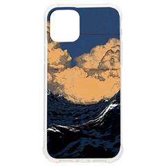 Waves Aesthetic Ocean Retro Sea Vintage Iphone 12/12 Pro Tpu Uv Print Case by Salman4z