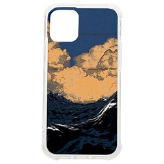 Waves Aesthetic Ocean Retro Sea Vintage Iphone 12 Mini Tpu Uv Print Case	 by Salman4z