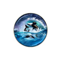 Orca Wave Water Underwater Hat Clip Ball Marker (10 Pack) by Salman4z