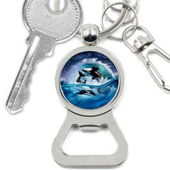 Orca Wave Water Underwater Bottle Opener Key Chain by Salman4z