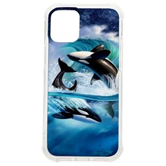 Orca Wave Water Underwater Iphone 12 Mini Tpu Uv Print Case	 by Salman4z