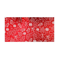 Christmas Pattern Red Yoga Headband by Salman4z