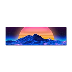 Sun Ultra Artistic 3d Illustration Sunset Sticker (bumper) by Salman4z