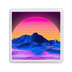 Sun Ultra Artistic 3d Illustration Sunset Memory Card Reader (square) by Salman4z