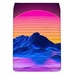 Sun Ultra Artistic 3d Illustration Sunset Removable Flap Cover (l) by Salman4z