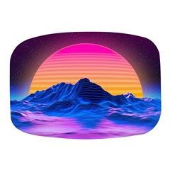 Sun Ultra Artistic 3d Illustration Sunset Mini Square Pill Box by Salman4z