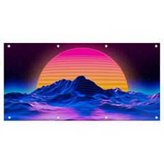 Sun Ultra Artistic 3d Illustration Sunset Banner And Sign 8  X 4  by Salman4z