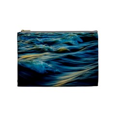 Waves Abstract Cosmetic Bag (Medium)