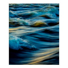 Waves Abstract Shower Curtain 60  x 72  (Medium) 