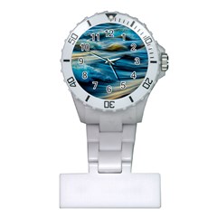 Waves Abstract Plastic Nurses Watch by Salman4z