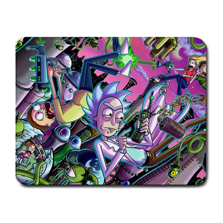 Rick And Morty Time Travel Ultra Small Mousepad