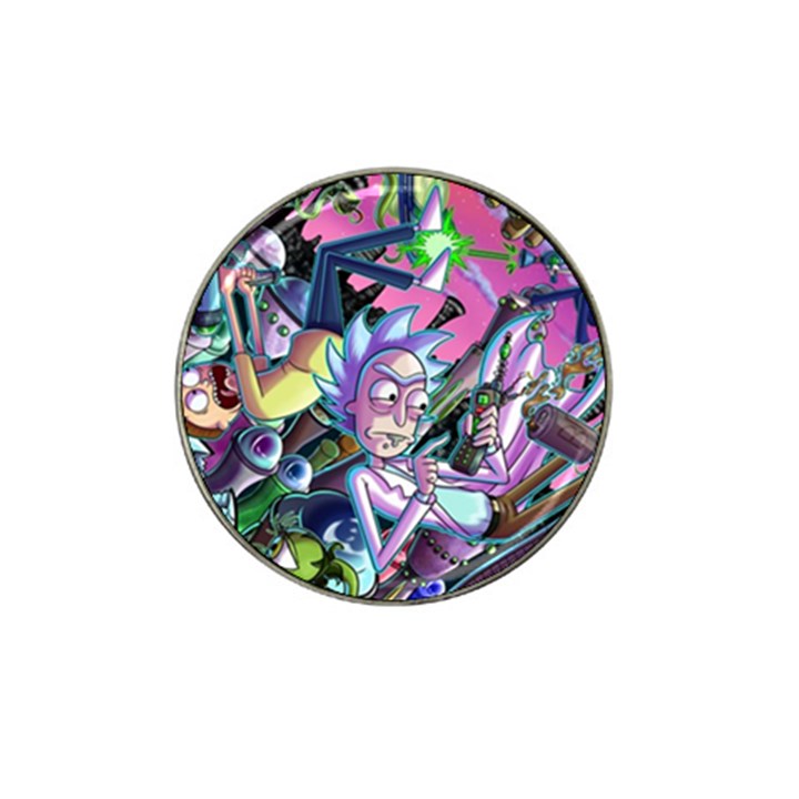 Rick And Morty Time Travel Ultra Hat Clip Ball Marker (4 pack)