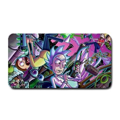 Rick And Morty Time Travel Ultra Medium Bar Mat by Salman4z