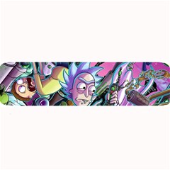 Rick And Morty Time Travel Ultra Large Bar Mat by Salman4z