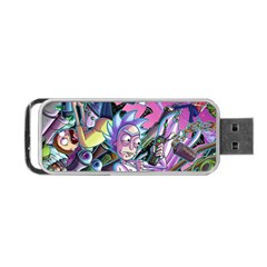 Rick And Morty Time Travel Ultra Portable Usb Flash (two Sides) by Salman4z