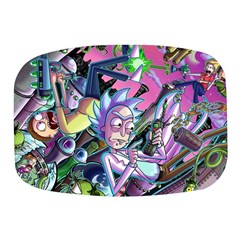 Rick And Morty Time Travel Ultra Mini Square Pill Box by Salman4z