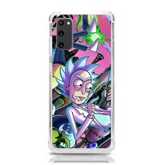 Rick And Morty Time Travel Ultra Samsung Galaxy S20 6 2 Inch Tpu Uv Case by Salman4z