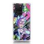 Rick And Morty Time Travel Ultra Samsung Galaxy S20 Ultra 6.9 Inch TPU UV Case Front