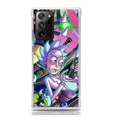 Rick And Morty Time Travel Ultra Samsung Galaxy Note 20 Ultra Tpu Uv Case by Salman4z