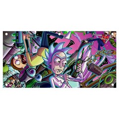 Rick And Morty Time Travel Ultra Banner And Sign 4  X 2  by Salman4z