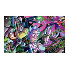 Rick And Morty Time Travel Ultra Banner And Sign 5  X 3  by Salman4z