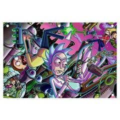 Rick And Morty Time Travel Ultra Banner And Sign 6  X 4  by Salman4z