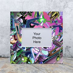 Rick And Morty Time Travel Ultra White Box Photo Frame 4  X 6  by Salman4z