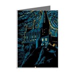 Hogwarts Castle Van Gogh Mini Greeting Cards (Pkg of 8) Right