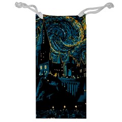 Hogwarts Castle Van Gogh Jewelry Bag by Salman4z