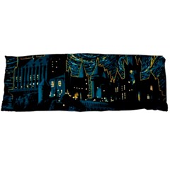 Hogwarts Castle Van Gogh Body Pillow Case Dakimakura (two Sides) by Salman4z