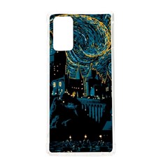 Hogwarts Castle Van Gogh Samsung Galaxy Note 20 Tpu Uv Case by Salman4z