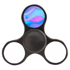 Colorful Blue Purple Wave Finger Spinner by Salman4z