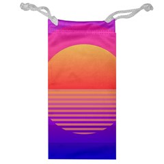 Sunset Summer Time Jewelry Bag