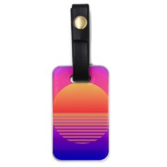 Sunset Summer Time Luggage Tag (one Side) by Salman4z