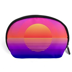 Sunset Summer Time Accessory Pouch (large) by Salman4z