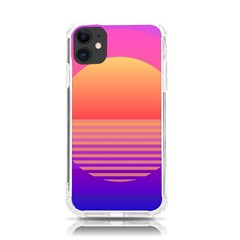 Sunset Summer Time Iphone 11 Tpu Uv Print Case