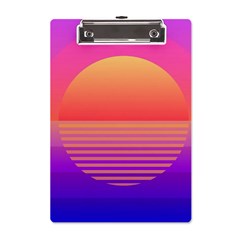 Sunset Summer Time A5 Acrylic Clipboard