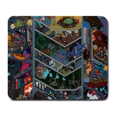 Fictional Character Cartoons Large Mousepad by Salman4z