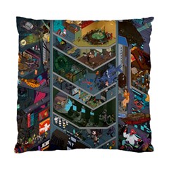 Fictional Character Cartoons Standard Cushion Case (two Sides)