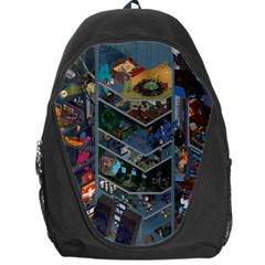 Fictional Character Cartoons Backpack Bag by Salman4z