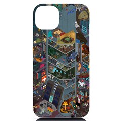 Fictional Character Cartoons Iphone 14 Plus Black Uv Print Case by Salman4z