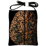 Always On My Mind Tobe Map Places Travel Vintage Shoulder Sling Bag Front