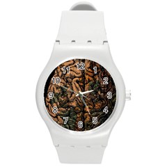 Always On My Mind Tobe Map Places Travel Vintage Round Plastic Sport Watch (m) by Salman4z