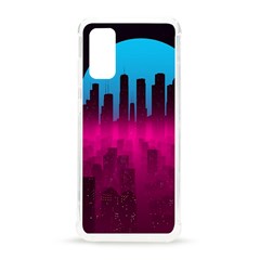 Futuristic Cityscape Samsung Galaxy S20 6 2 Inch Tpu Uv Case by Salman4z