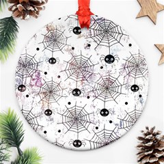 Creepy Spider Ornament (round) by Salman4z