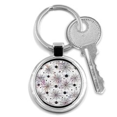 Creepy Spider Key Chain (round) by Salman4z