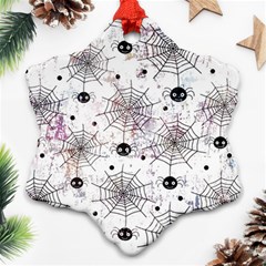 Creepy Spider Ornament (snowflake) by Salman4z