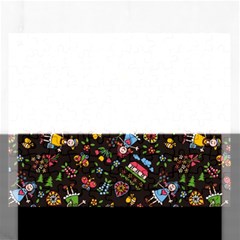 Cartoon Texture Rectangular Jigsaw Puzzl